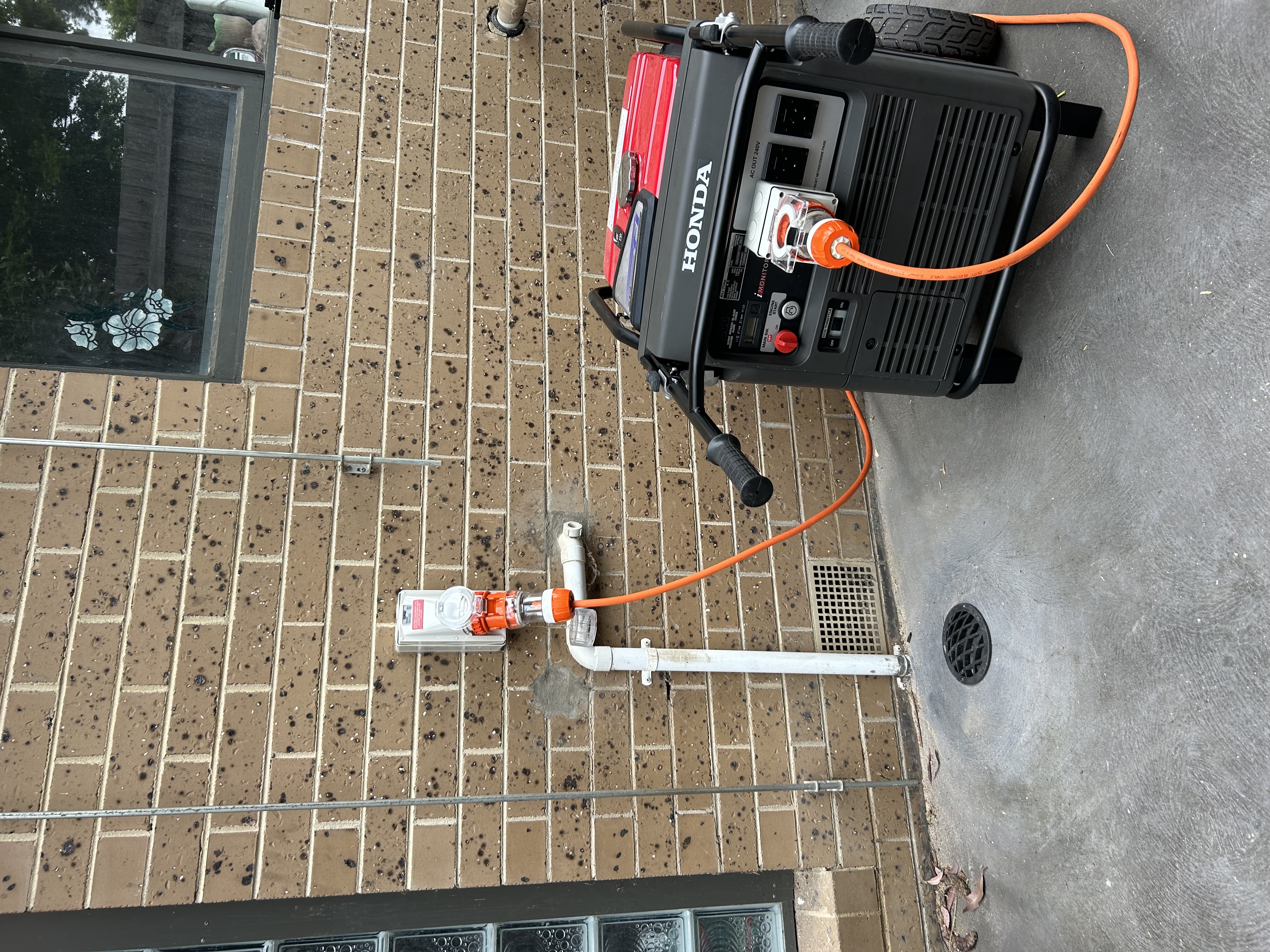 Electrical maintenance work