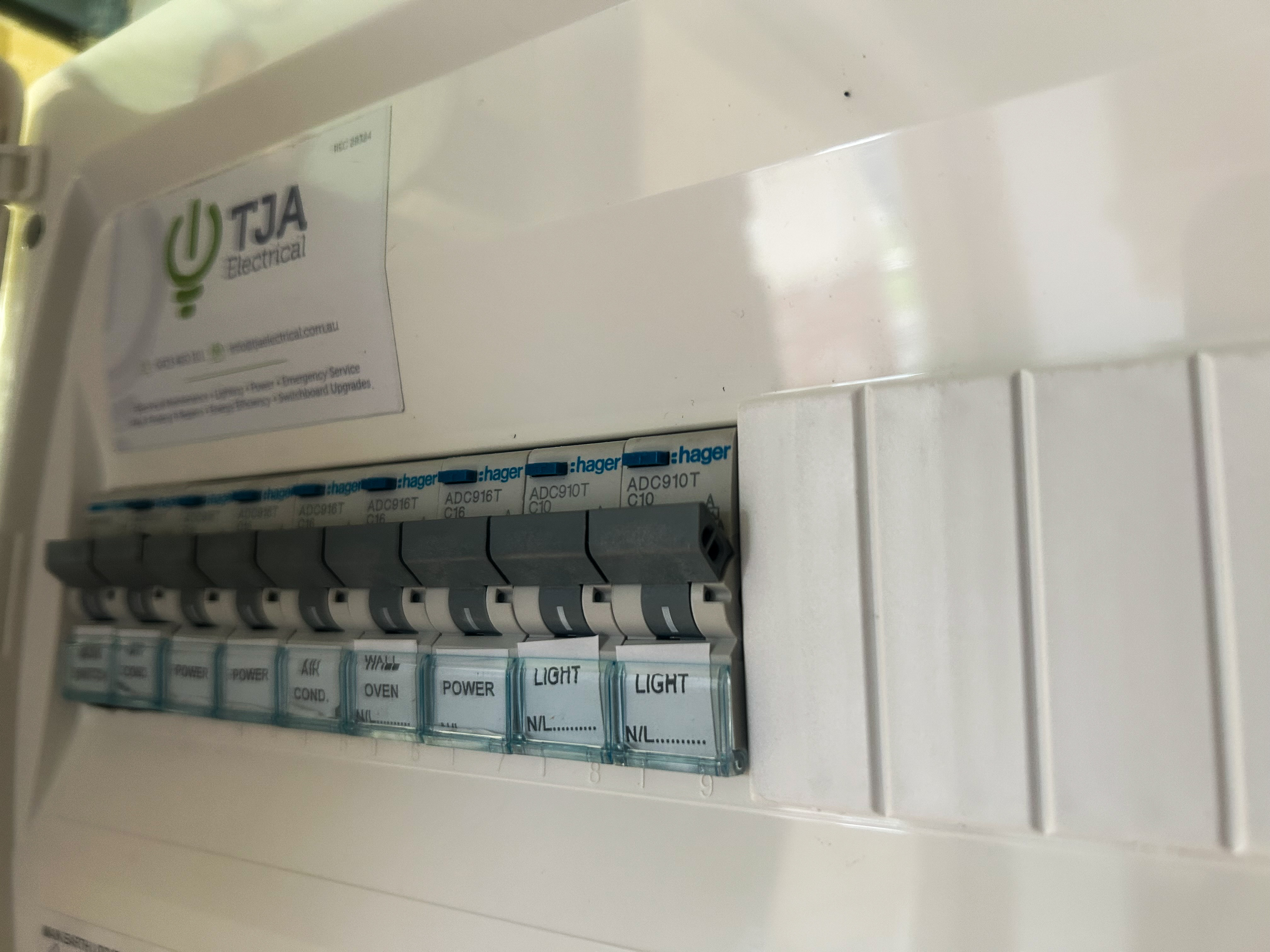 Outdoor electrical work